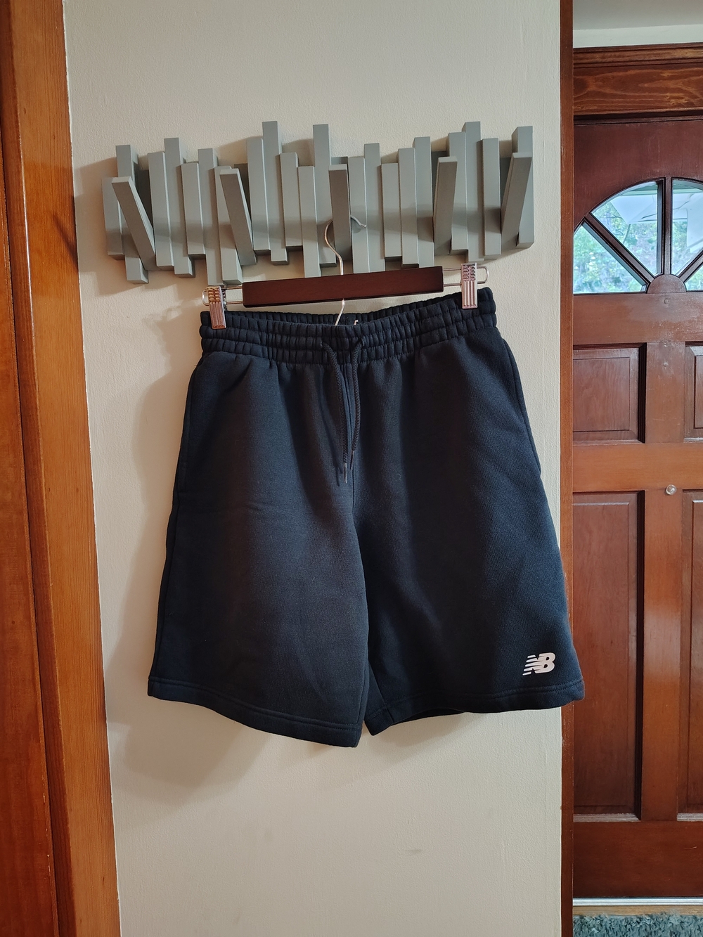 New Balance Men's Black Athletic Shorts
